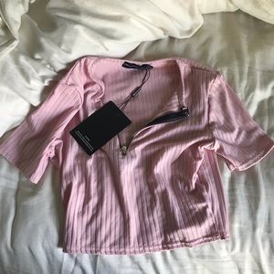 Nwt pretty little thing crop top